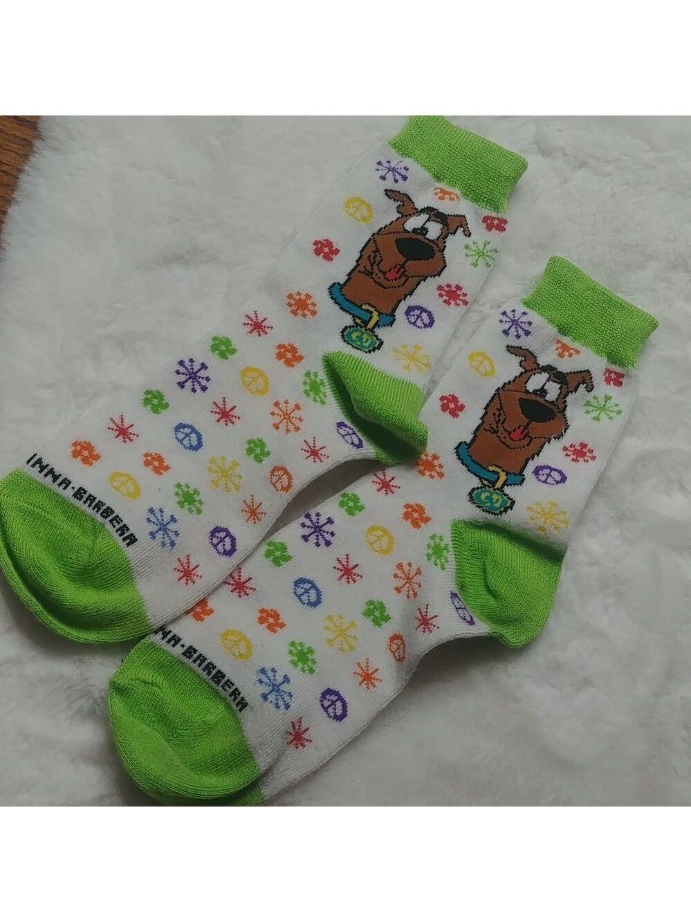 Vintage 1998 Hanna Barbera Scooby Doo Women's Socks